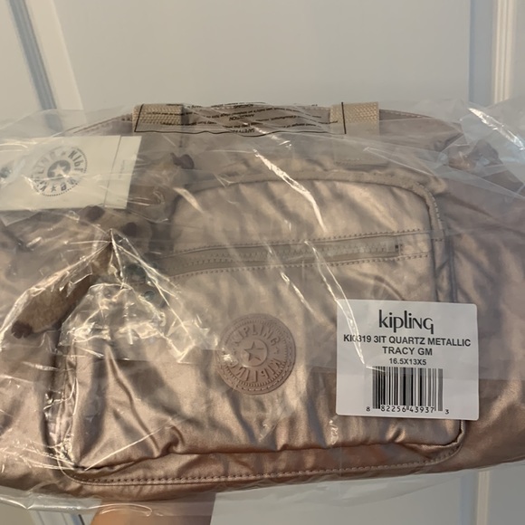 Rose Gold Tracy Kipling Bag - Picture 13 of 13